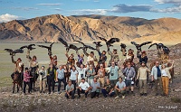 Group with Eagle Hunters by Bayar